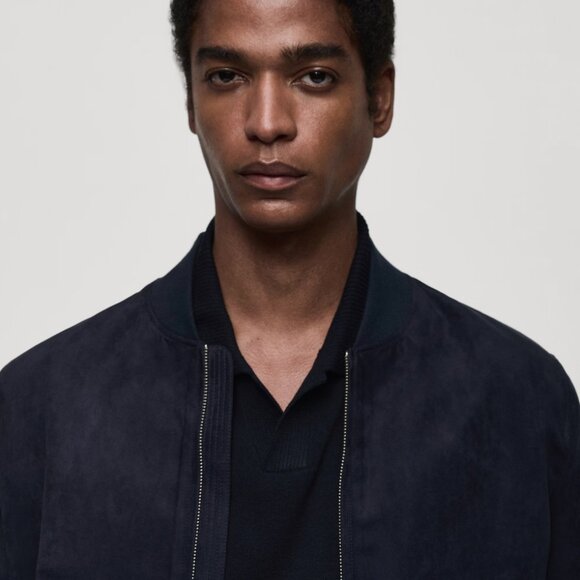 Men's Mango Bomber Jacket XXL - Picture 4 of 6